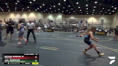 125 lbs Quarterfinal - Axel Rodriguez, Beat The Streets Chicago Midway vs Nathan Wheeler Jr, Shore Club