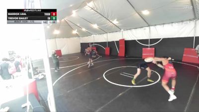 175 lbs Champ. Round 3 - Maddox Leal, Temecula Valley High School Wr vs Trevor Bailey, El Modena