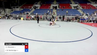 106 lbs Rnd Of 32 - Emilio Albanese, PA vs William Bainbridge, MN