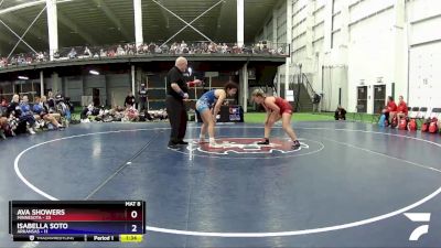 136 lbs Round 1 (8 Team) - Ava Showers, Minnesota vs Isabella Soto, Arkansas