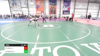 145 lbs Consi Of 8 #1 - Mayson Harms, NJ vs Issac Chavarria, AK