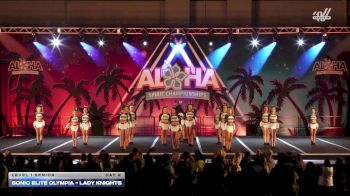 Sonic Elite Olympia - Lady Knights [2026 L1 Senior Day 2] 2026 Aloha Portland Showdown
