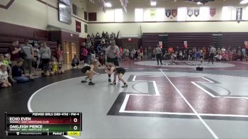 PW-4 lbs Round 2 - Echo Even, Waverly Area Wrestling Club vs Oakleigh Pierce, Waverly Area Wrestling Club