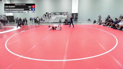 215 lbs Levi Bussey, California Blue vs Odin Schwabenbauer, Washington