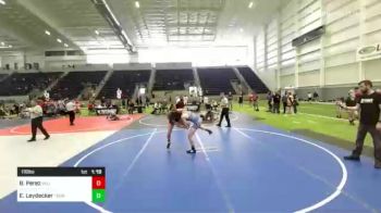 116 lbs Final - Brooklyn Perez, Valiant CP vs Everest Leydecker, Thorobred WC