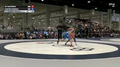 72 Finals kg Champ. Round 1 - Eli Esguerra, Beast Mode Wrestling vs Hunter Sturgill, Indiana RTC