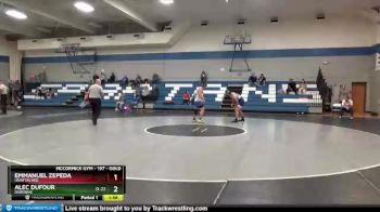 197 lbs Round 2 - Alec Dufour, Dubuque vs Emmanuel Zepeda, Unattached