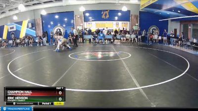 132 White 1st Place Match - Eric Henson, Colquitt County vs Champion Hall, Lincoln Park Academy