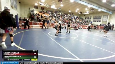 113 lbs Cons. Round 2 - Manny Granados, Orange vs Joseph Murillo, Huntington Beach