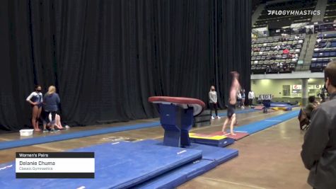 Delanie Chuma - Women's Pairs, Classic Gymnastics - 2021 Women's Xcel Region 4 Championships
