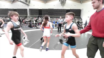 77 lbs Rr Rnd 3 - Julie Fleming, Mat Assassins Red - MSE vs Edward Lee, Revival X