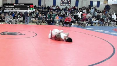 132 lbs Round Of 16 - Jack Shea, Melrose vs Jeffrey Guaman, Oliver Ames