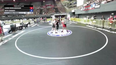 125 kg Cons. Semis - Aiden Riddleberger vs Seth Siebert