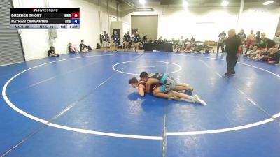 155 lbs Drezden Short, Minnesota Red vs Nathan Cervantes, New York Gold