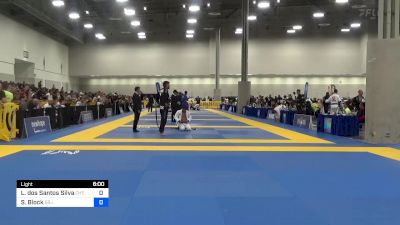 Sarah Block vs Luciane Dos Santos Silva 2024 World Masters IBJJF Jiu-Jitsu Championship