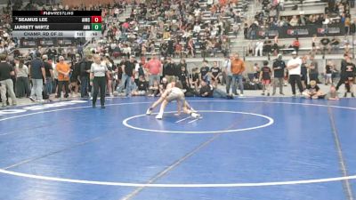 96 lbs Champ. Rd Of 32 - Seamus Lee, Askeo International Mat Club vs Jarrett Wirtz, Ascend Wrestling Academy