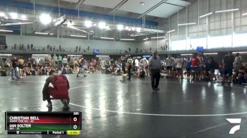 285 lbs Round 1 (16 Team) - Christian Bell, Short Time WC vs Ian Solter, MF1