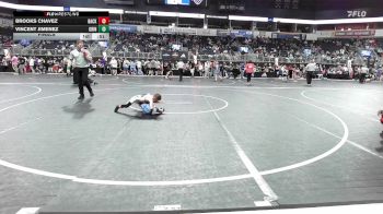 46 lbs Final - Brooks Chavez, Backyard Brawlers vs Vincent Jimenez, Grindhouse/rising Sun