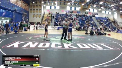 126 Blue Cons. Round 3 - Diego Weiser, Timber Creek vs Humberto Moya, Miami Palmetto