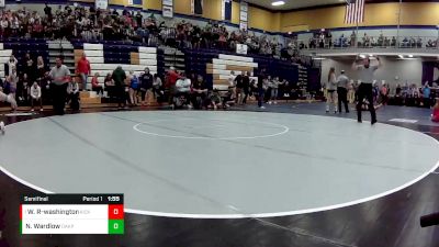 170 lbs. Semifinal - Wendy Riley-washington, Kickapoo vs Nevaeh Wardlow, Oak Park
