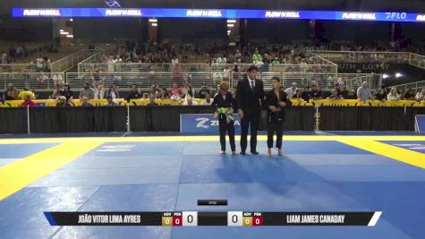 Liam James Canaday vs João Vitor Lima Ayres 2025 Pan Kids Jiu-Jitsu IBJJF Championship