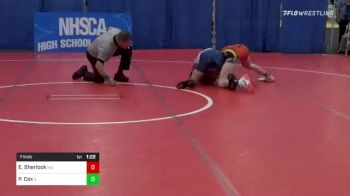 126 lbs Final - Emmitt Sherlock, MD vs Peyton Cox, IL