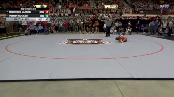 105 lbs Champ. Round 1 - Jarynn Hockett, Chanute Hs vs Mercedes Ladwig, McPherson HS