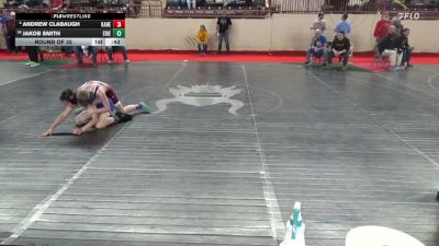 105_B lbs Round Of 32 - Andrew Clabaugh, Kane vs Jakob Smith, Erie