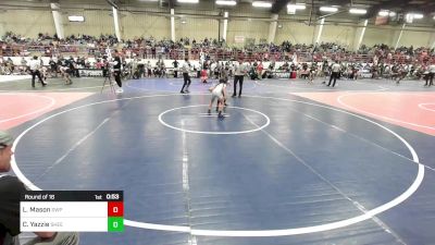 62 lbs Round Of 16 - Lane Mason, Swp vs Checotah Yazzie, SheepCamp WC