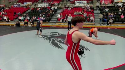 157 lbs Champ. Round 1 - Nathan Brown, Murray State College vs Dylan Washburn, Baker University