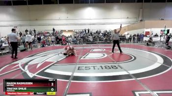 182 lbs Semifinal - Tristan Smilie, Meridian vs Mason Rasmussen, Owyhee