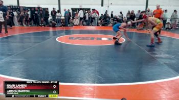 87-96 lbs Quarterfinal - Gavin Lamers, Wrestling Factory vs Jaxson Barton, Young Guns