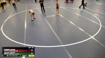 82 lbs Cons. Round 4 - Joseph Cohn, Pinnacle Wrestling Club vs Brody Kratt, Summit Wrestling Academy