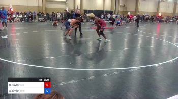 215 lbs Semifinal - Bryant Taylor, Oakleaf High School vs Alex Smith, Spartan RTC FL