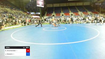 160 lbs Cons 64 #2 - Efren Arizmendez, Texas vs James Bowers, Georgia