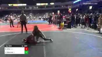 81 lbs Semifinal - Blake Ellis, Hemet WC vs Justin Osburne, Ioc