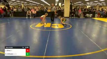 70 lbs Quarterfinal - Isla Silva, Mt. Lebanon vs Raegan Milheim, Berwick