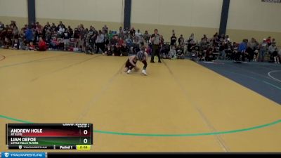 70 lbs Champ. Round 1 - Andrew Hole, RT Elite vs Liam DeFoe, Little Falls Flyers