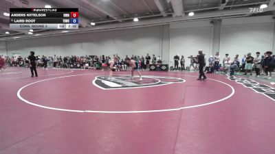 70 lbs Cons. Round 3 - Anders Kittelson, Iowa vs Laird Root, Tar Heel Wrestling Club