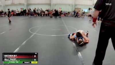 72 lbs Round 5 (8 Team) - Billy Tracey, Warhawks Wrestling vs Matthew Bly, Mat Assassins Red