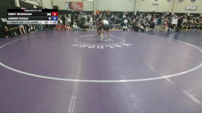 131 Open Cons. Round 3 - Emmy Begemann, Central Methodist University vs Aremie Steele, Grand View University