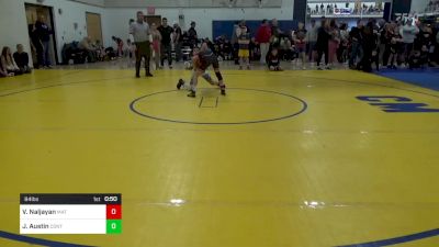 84 lbs Round Of 16 - Vito Naljayan, Mat Assassins vs Jon Luke Austin, Contenders WA