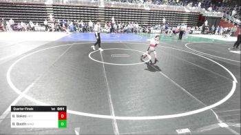 46 lbs Quarterfinal - Braxton Bakes, Victory WC vs Bennett Booth, Windy City WC