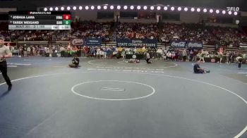 D 1 150 lbs Champ. Round 2 - Tarek Weigand, Baton Rouge vs Joshua Lara, Brother Martin