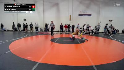 126 lbs Cons. Round 5 - Jeyson Murillo, Southport Wrestling Club vs Josue Ahmad, Highland