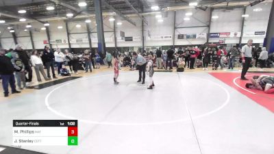 61 lbs Quarterfinal - Myryn Phillips, Mat Rats Rebooted vs Jayden Stanley, Cottage Grove WC