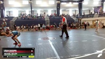 70 lbs Semis & 1st Wrestleback (8 Team) - Uriah Barabin, Florida Scorpions vs Michael Dillon, West Coast Elite