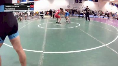 165 lbs Cons. Round 5 - James Battulga, Red Lion Wrestling Club vs Jake Robie, VA ELITE /