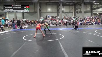 110 lbs Cons. Round 1 - Jayce Feril, Pratt WC vs Niekoliah Hernandez, Tonganoxie