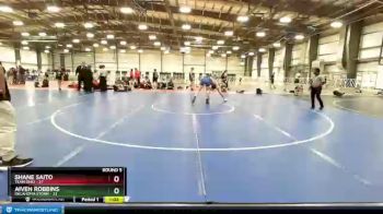 160 lbs Round 5 (6 Team) - Aiven Robbins, Oklahoma Storm vs Shane Saito, Team Ohio
